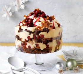 Tipsy Eggnog Trifle